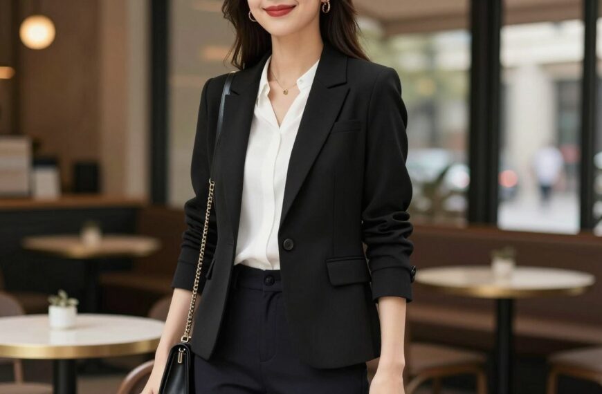 Co do czarnej marynarki damskiej pasuje najlepiej: stylizacje na co dzień i wieczór