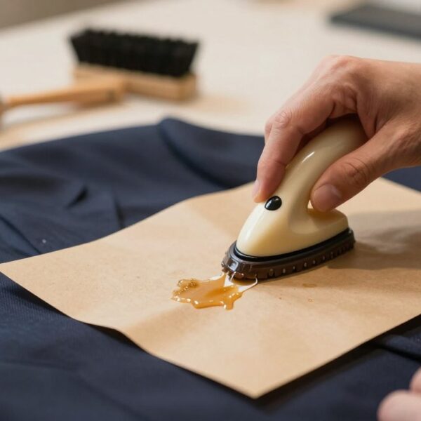 Jak usunąć wosk z garnituru bez plam i bez zniszczenia tkaniny krok po kroku