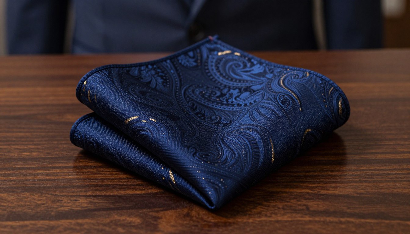 Jak złożyć poszetkę do garnituru