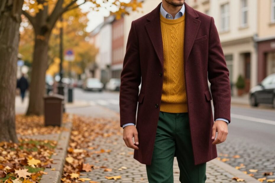 Moda męska jesień