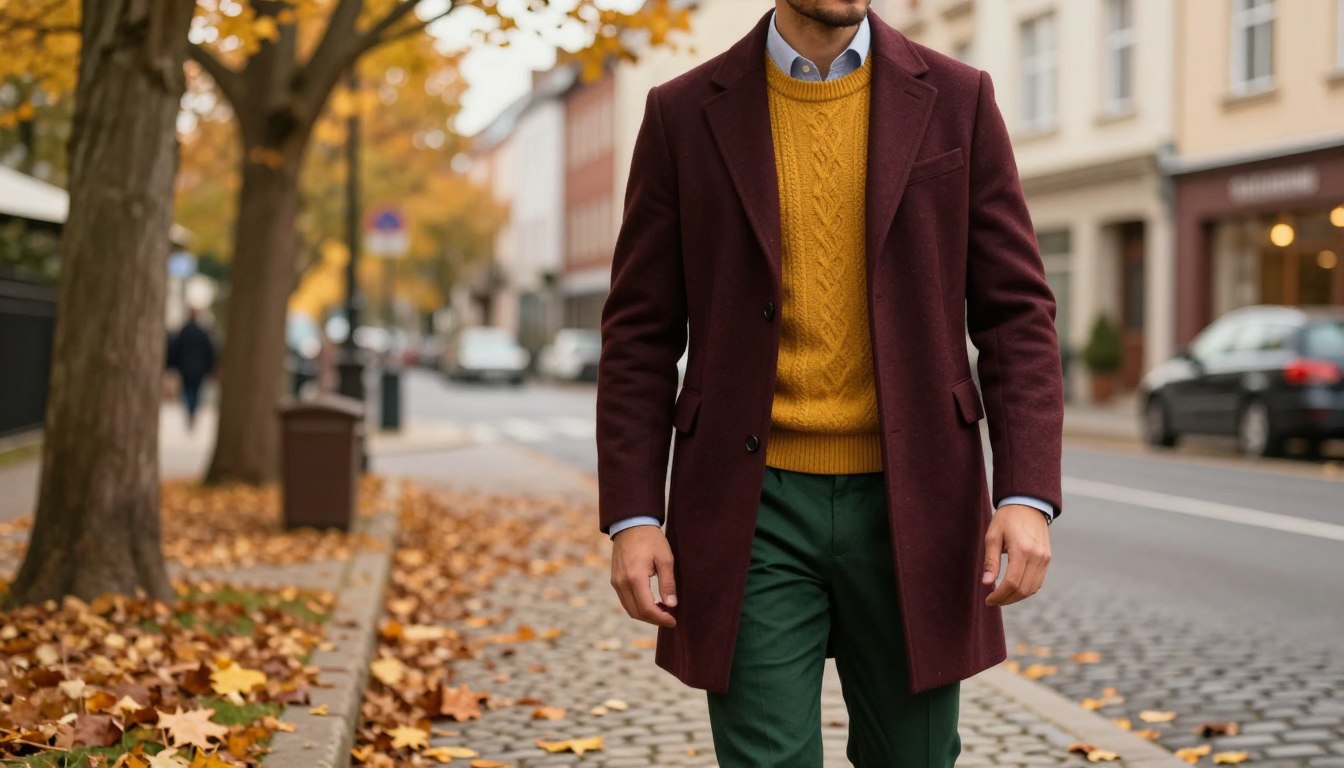 Moda męska jesień