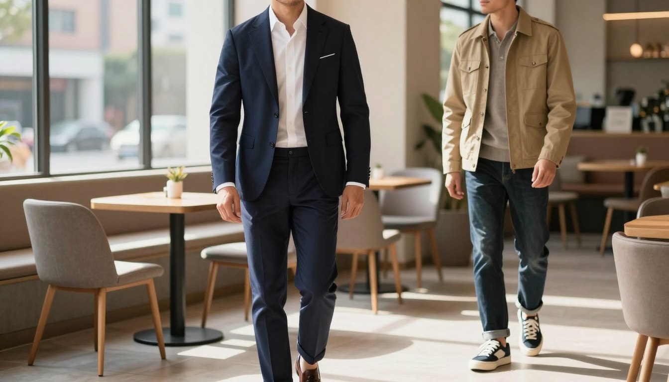 Moda męska stylizacje