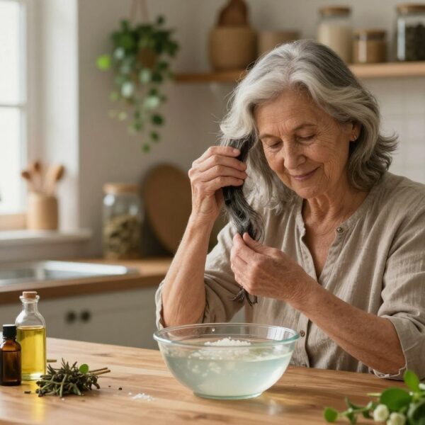 Babcine sposoby na wypadanie włosów