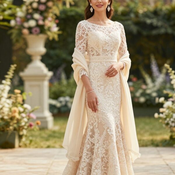 Co założyć do długiej sukienki na wesele