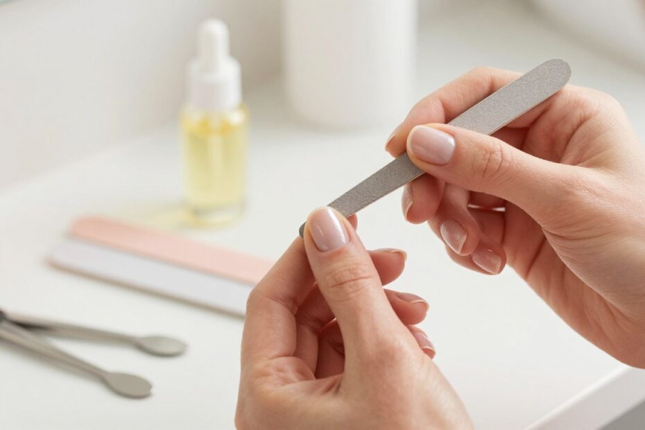 Jak piłować paznokcie na owal