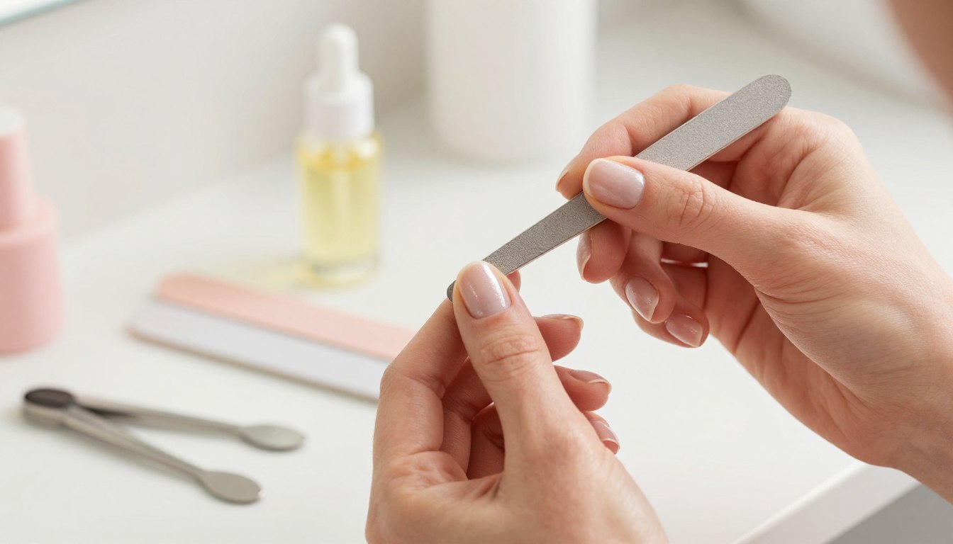 Jak piłować paznokcie na owal