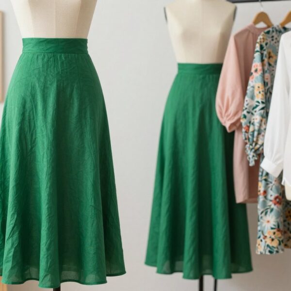 Jaka bluzka do zielonej spódnicy