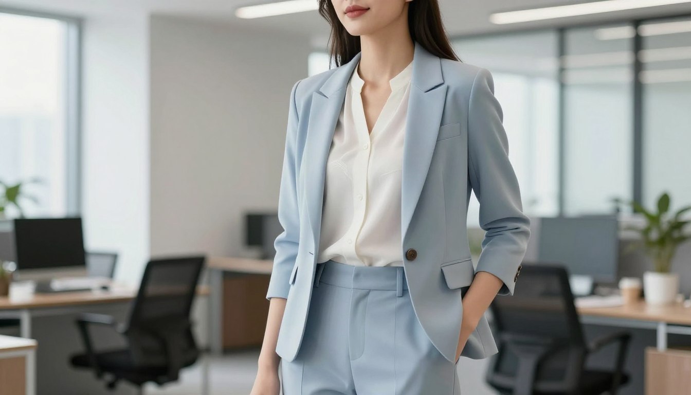 Jaka bluzka pod garnitur