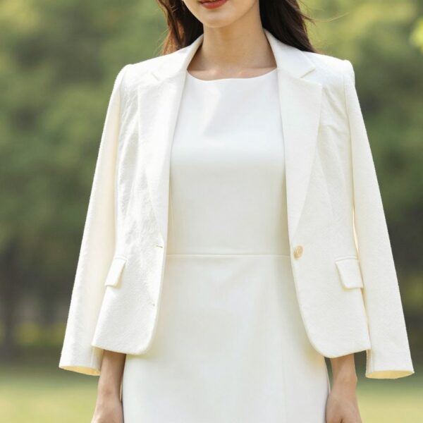 Jaka marynarka do białej sukienki: jakie okrycie pasuje na różne okazje