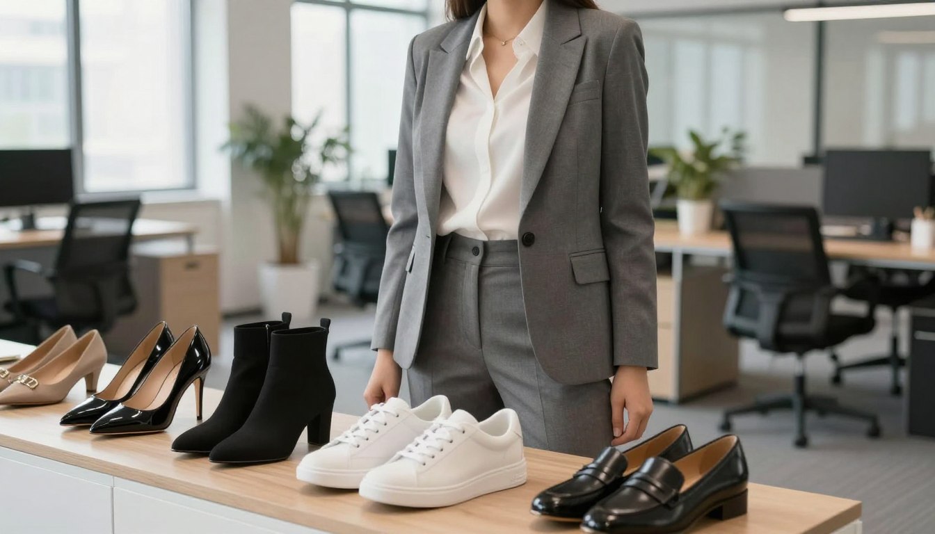 Jakie buty do marynarki damskiej
