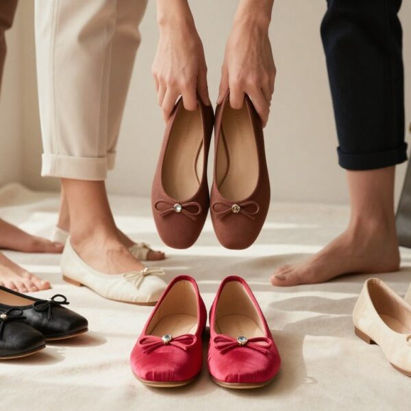 Modne baleriny damskie: jakie fasony wracają i jak je nosić, żeby wyglądały współcześnie